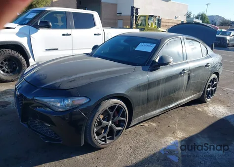 2019 Alfa Romeo Giulia Rwd from USA, damaged, VIN ZARFAMAN5K7622473